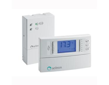 CRONOTERMOSTATO KCR005 GIORNALIERO senza fili SEITRON
