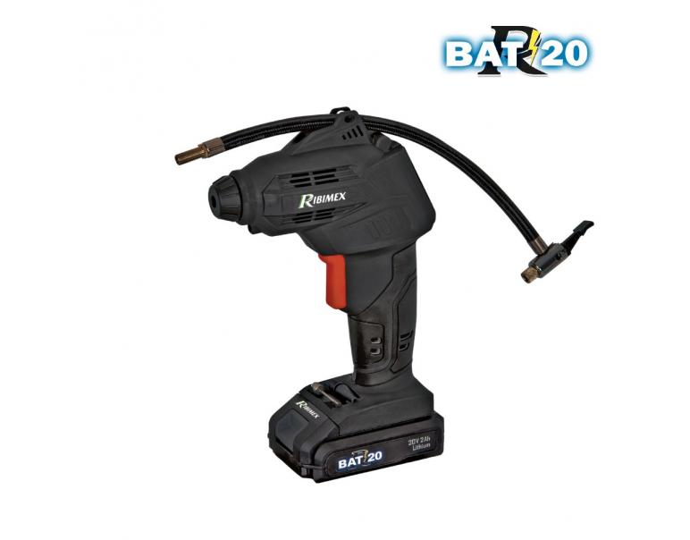 COMPRESSORE PORTATILE A BATTERIA PRBAT20/COM PRIBIMEX