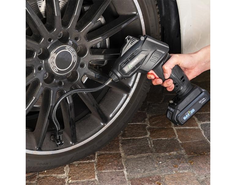 COMPRESSORE PORTATILE A BATTERIA PRBAT20/COM PRIBIMEX