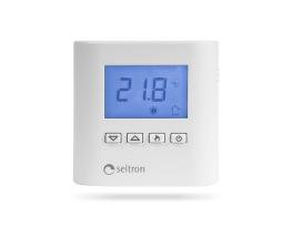 TERMOSTATO AMBIENTE TAD02B TADDY elettronico a batteria con display SEITRON