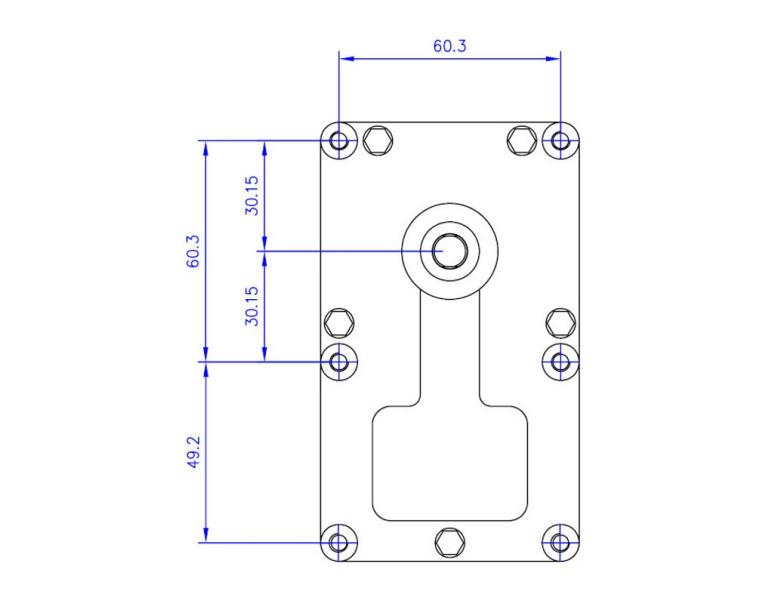 MOTORIDUTTORE MELLOR mod. FB1218 albero diametro 9,5mm RPM 3,0 giri/minuto