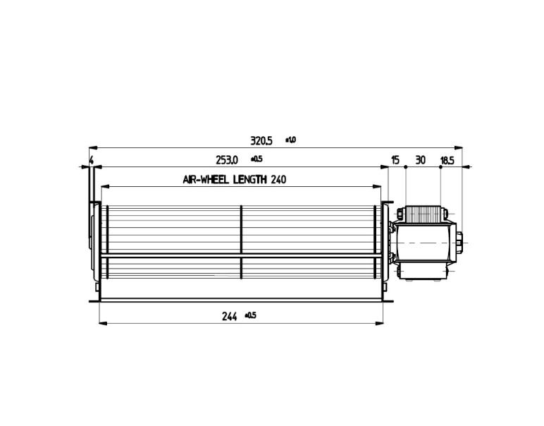 VENTILATORE TANGENZIALE FERGAS EMMEVI TGA 60/1-240/30 113231