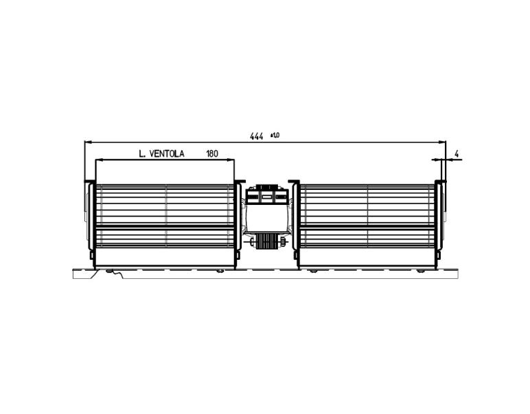 VENTILATORE TANGENZIALE FERGAS EMMEVI TGD 60/1-180/20 25/2600 119509